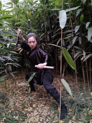 《让世界爱上中国节》栏目公益形象大使，新一代武打女星！95后王宇_专题报道_杰 二 岭 头 条 网 络 新 闻 台